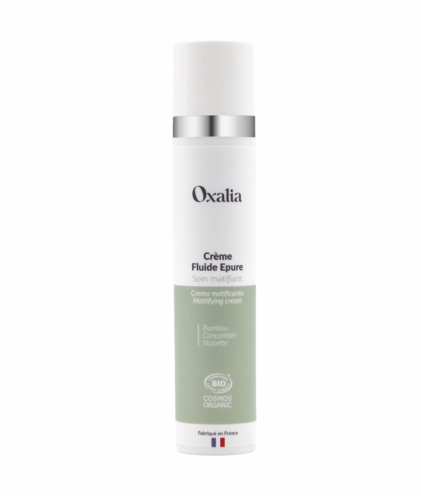 fluide epure soin matifiant bio oxalia