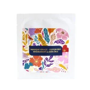 Masque visage en coton bio
